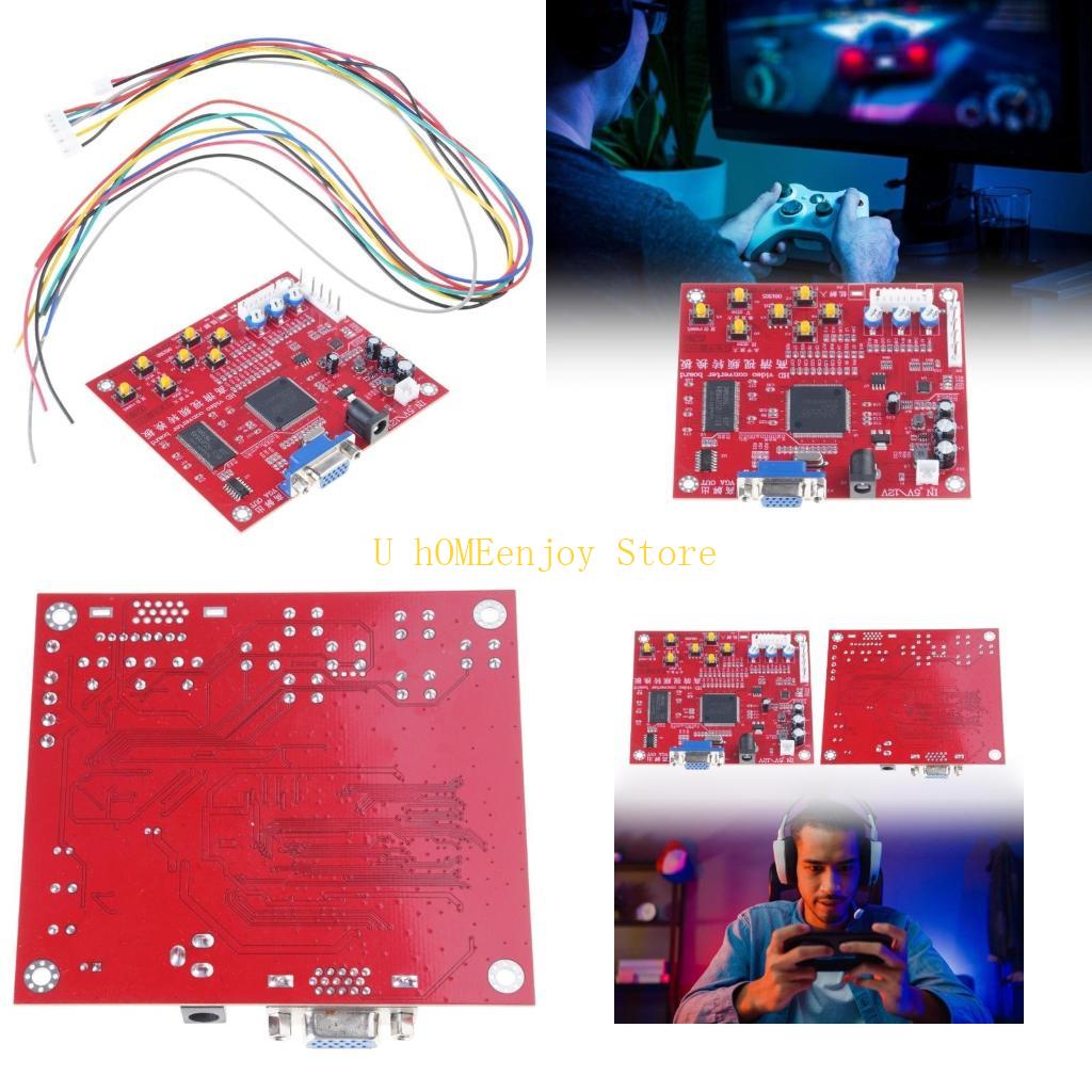 Board Game Video Games - B0KF Game CGA naar VGA-converter Automatisch