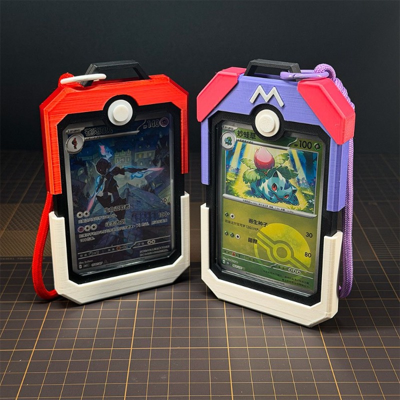 Board Game Design - Poke Ball verticale kaarthouder speelkaarthoes voor