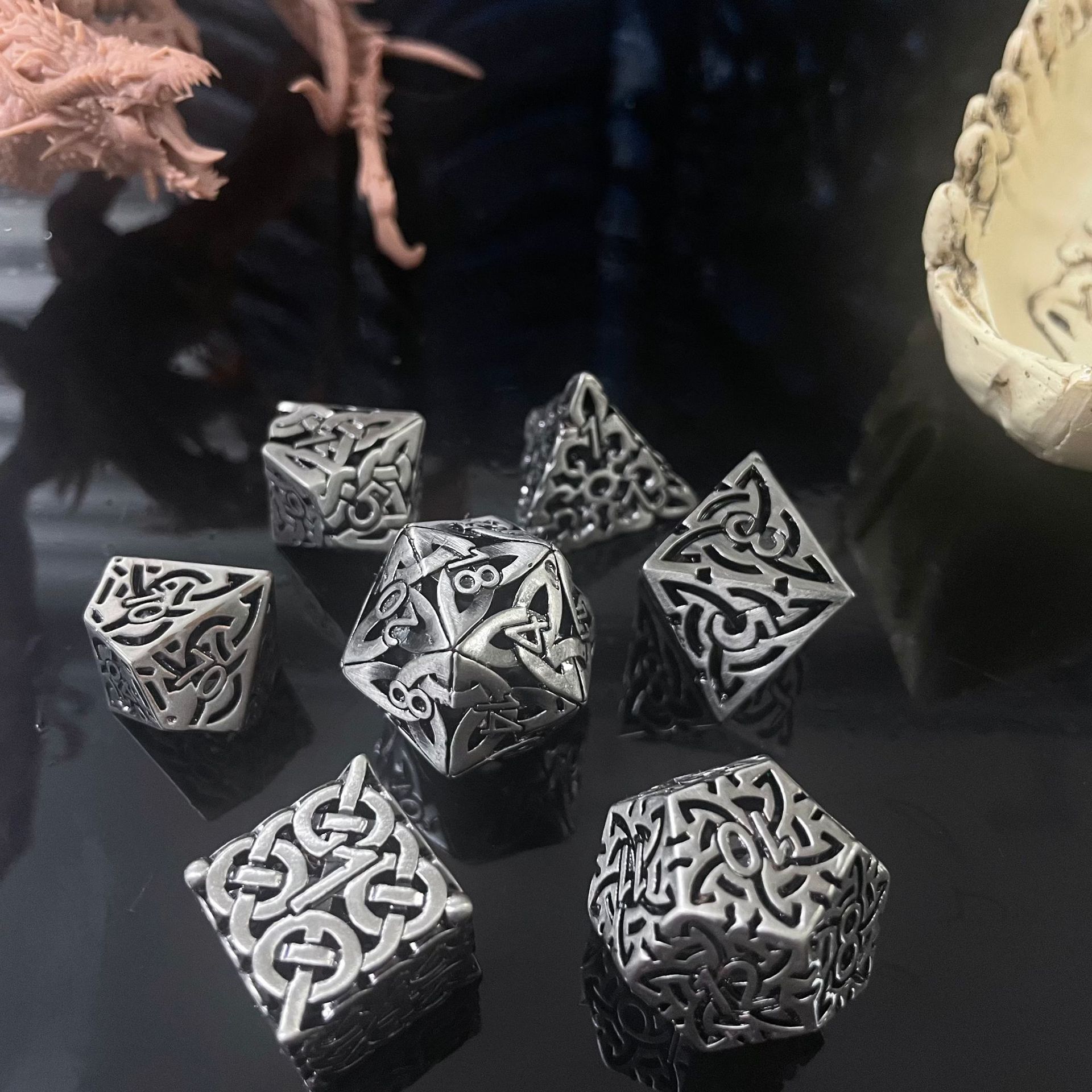 7 Stuks Cosplay D4-D20 Dnd Mes - Board Game Dnd recensie en prijs