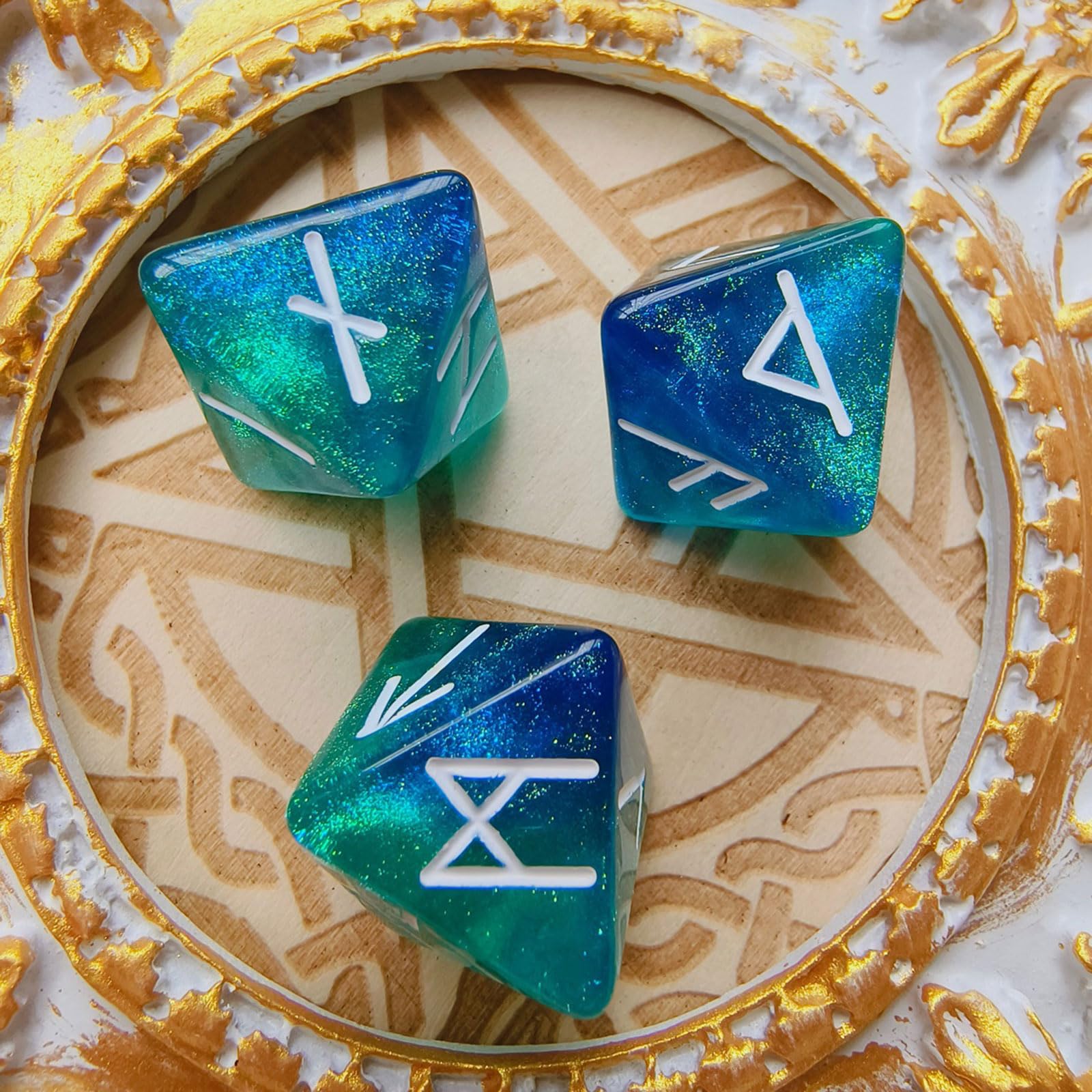 3 stuks Starry Sky Rune polyhe - Board Game Pandemic recensie en prijs