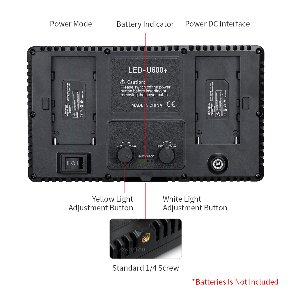 U800 Led Fotostudio Licht Voor - Board Game Video Games recensie en prijs