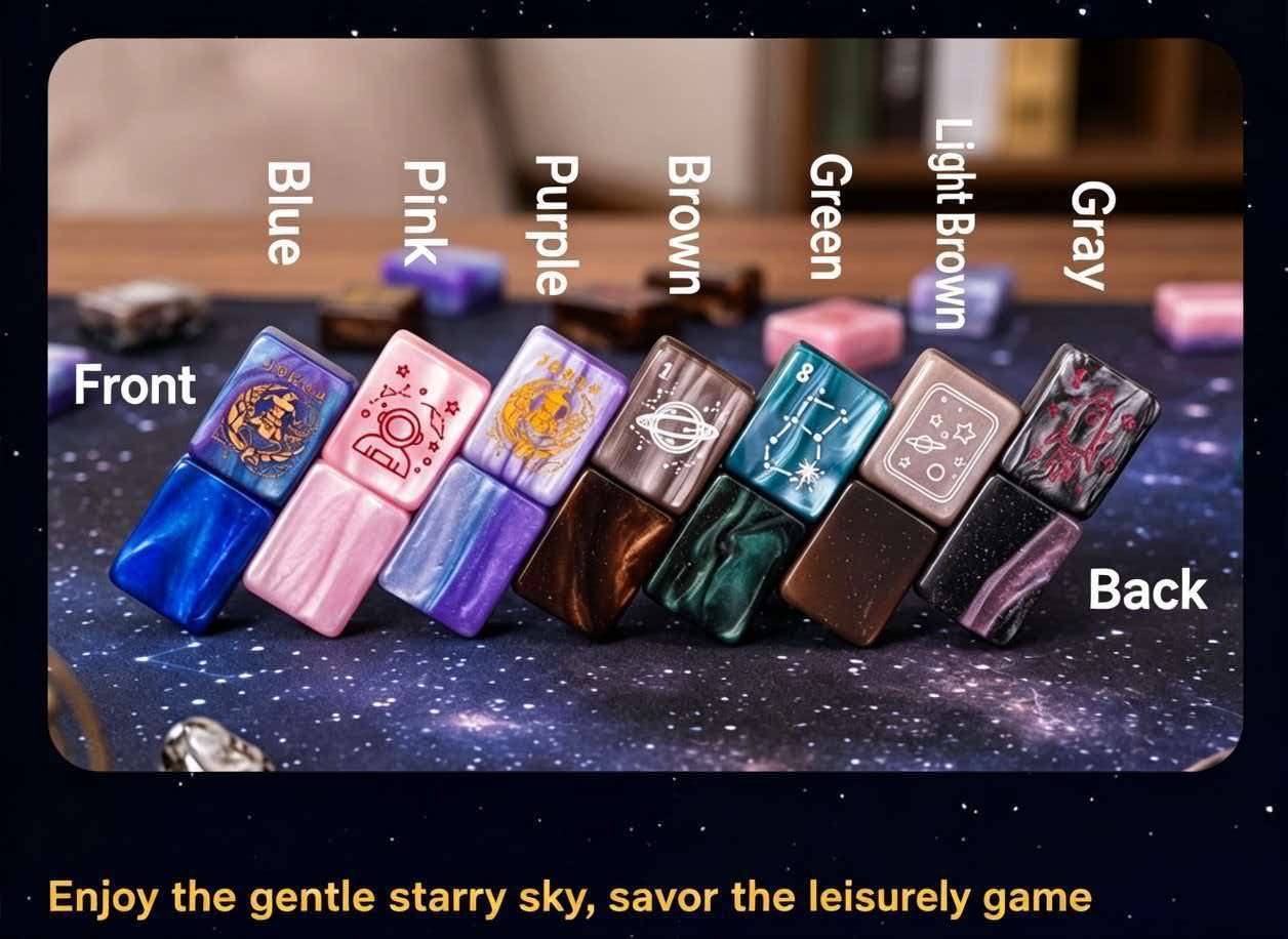 Amerikaanse Mahjong Starry Sky - Board Game Mahjong recensie en prijs