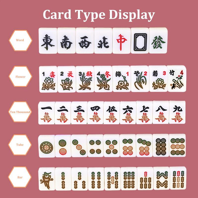 Mahjong Sets Bordspel Met Grot - Board Game Mahjong recensie en prijs
