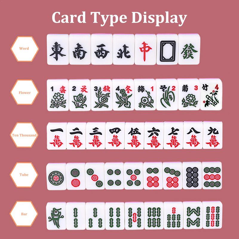 Mahjong Sets Bordspel Met Grot - Board Game Mahjong recensie en prijs