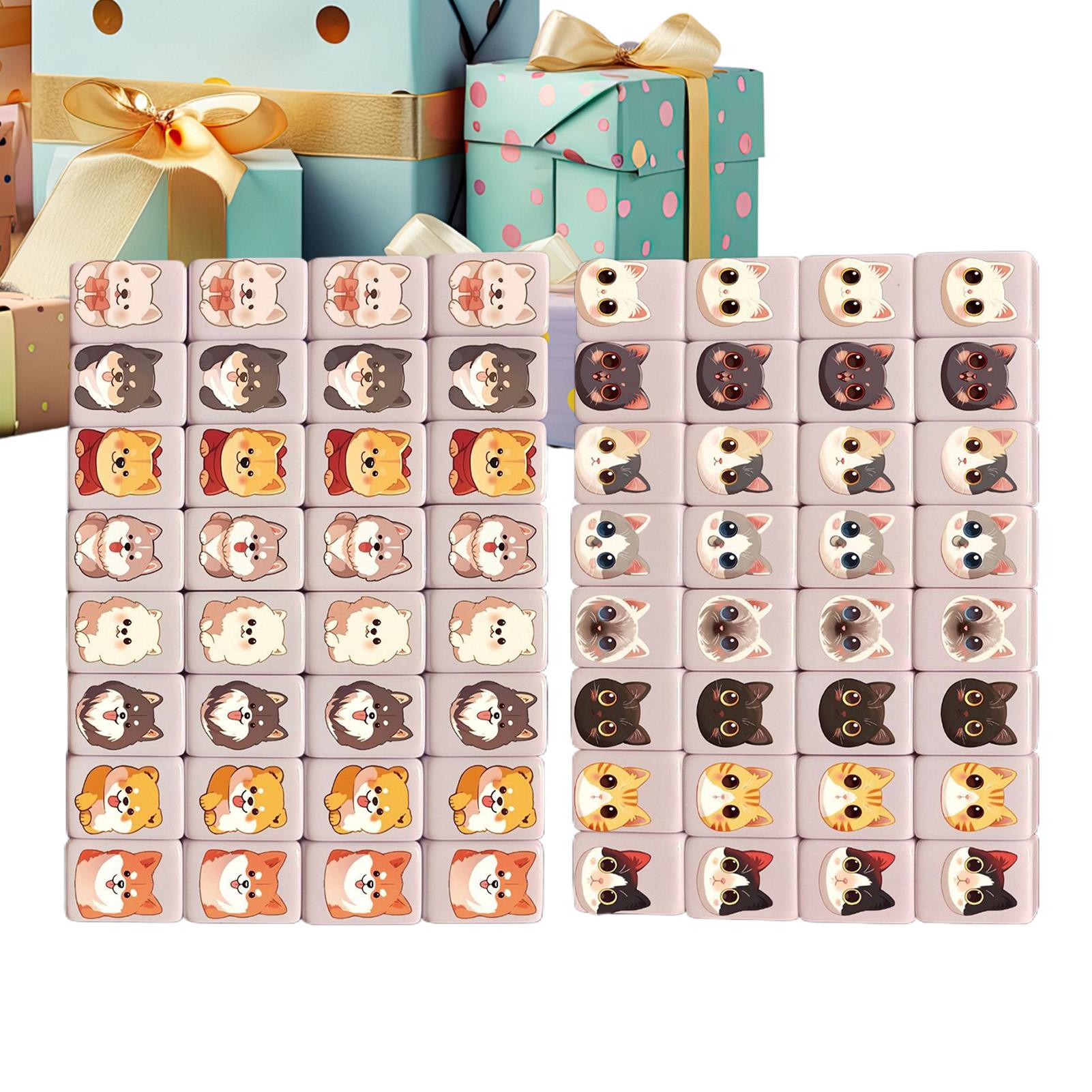 65 Stuks Mini Mahjong Bordspel - Board Game Mahjong recensie en prijs
