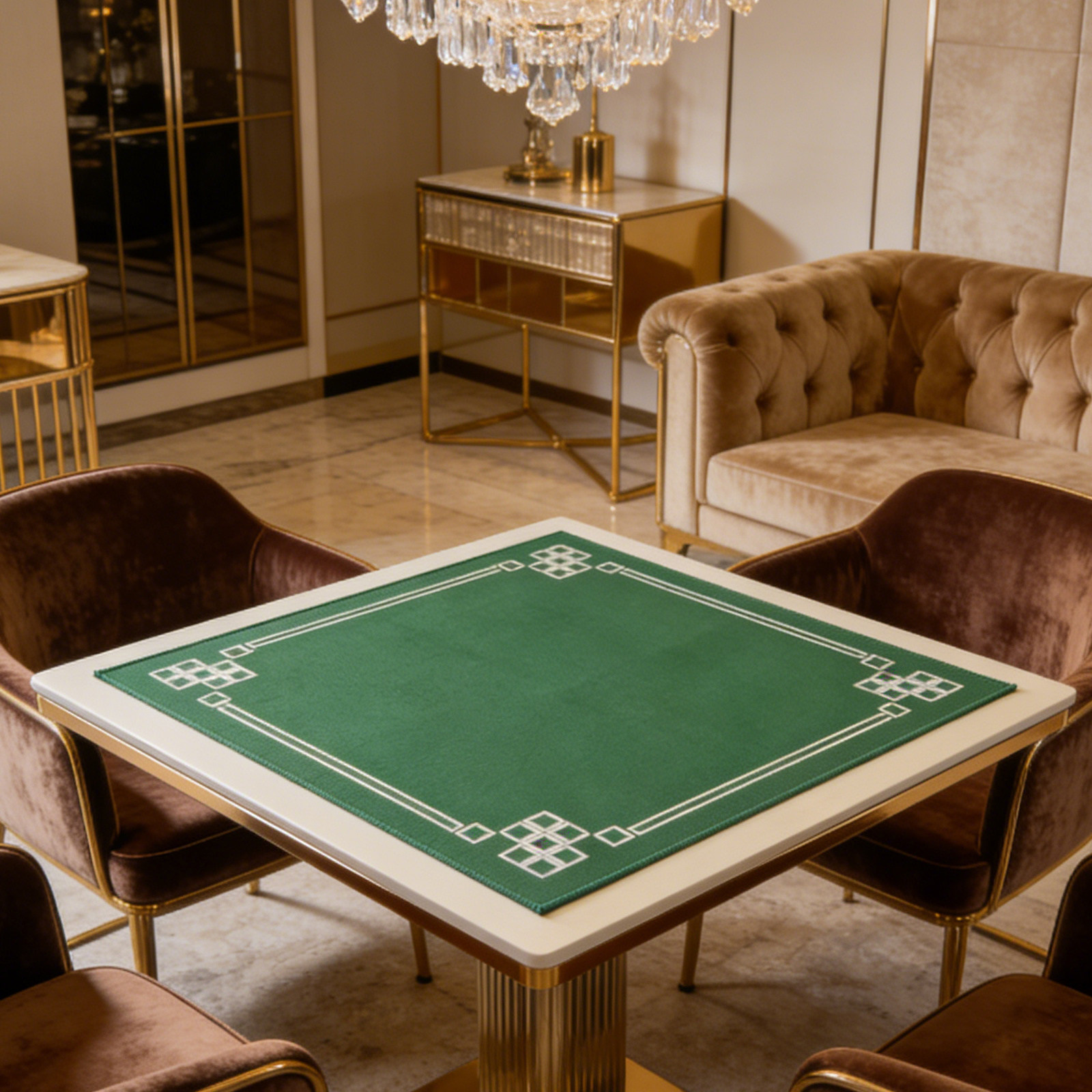 Anti Slip Mahjong Mat 70Cm/27. - Board Game Mahjong recensie en prijs