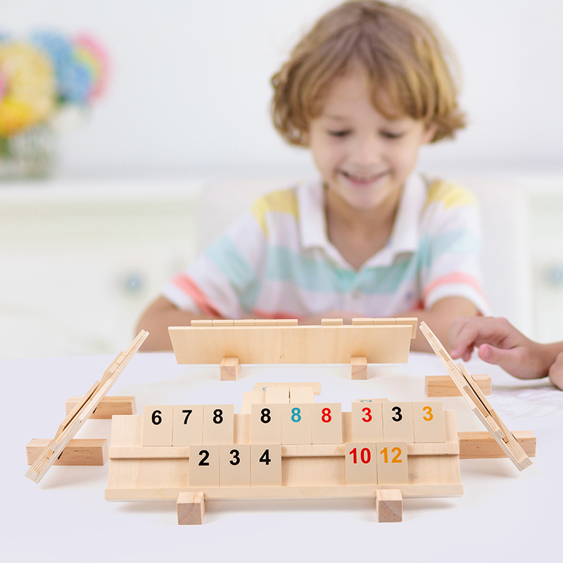 Houten Snel Bewegende Tegel Kl - Board Game Mahjong recensie en prijs