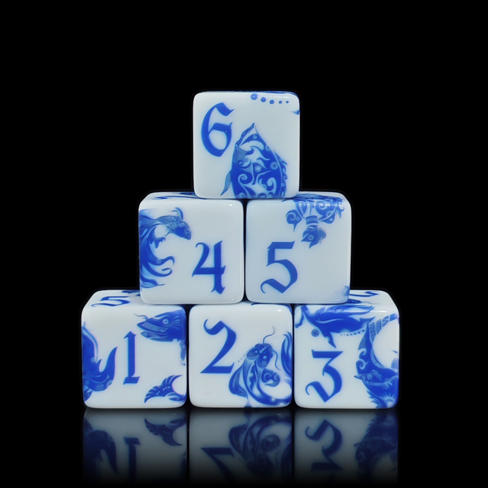 12 Stuks Blauw En Wit Porselei - Board Game Dnd recensie en prijs