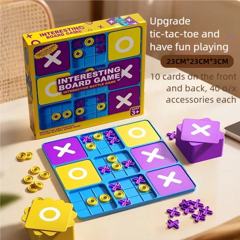 Een negen-vierkantig Xo Tic-Ta - Board Game Arena recensie en prijs
