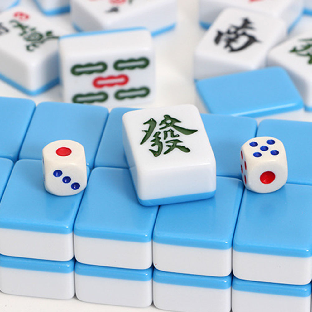 Draagbare reismini-mahjong-set - Board Game Mahjong recensie en prijs