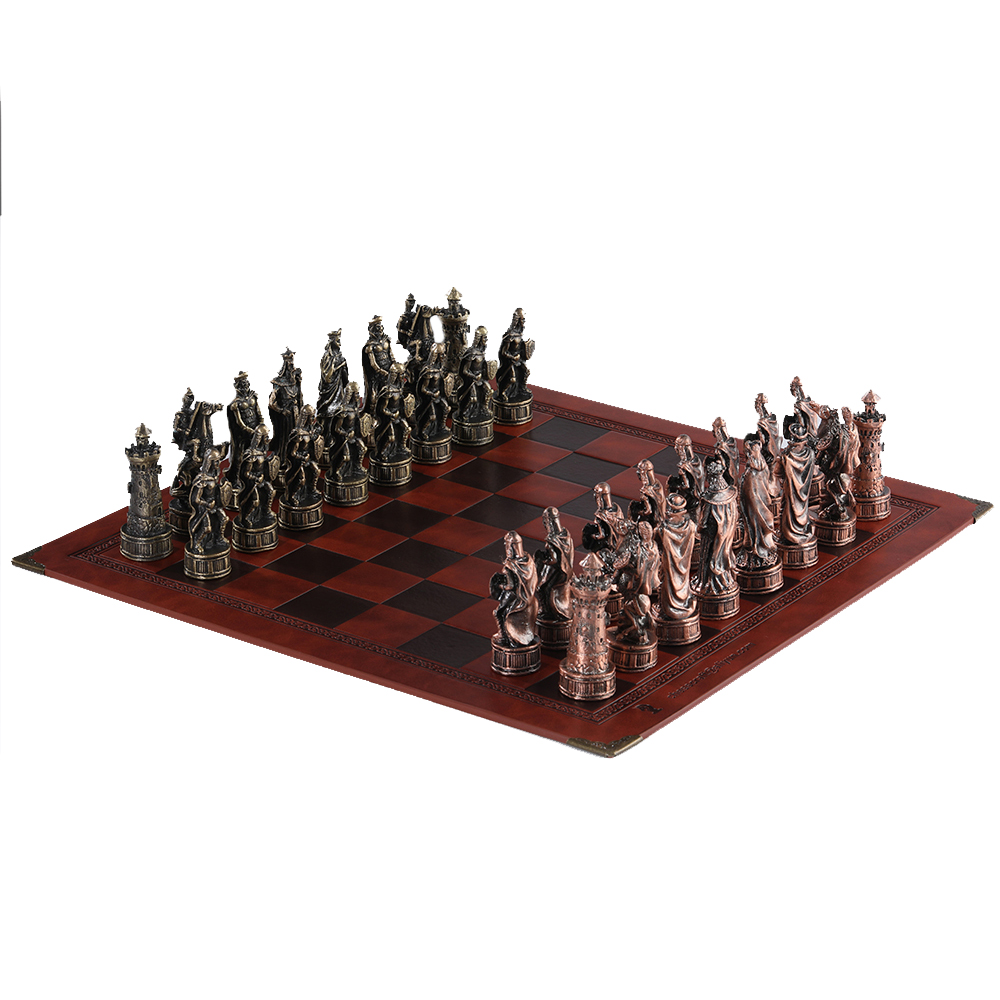 Metalen Thema Schaken 32Pcs In - Yearbook Board Game Theme recensie en prijs
