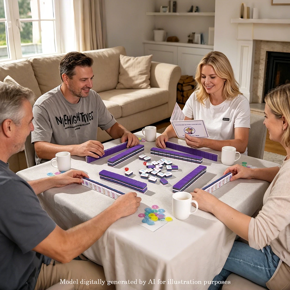 Aanpasbare Amerikaanse Mahjong - Board Game Mahjong recensie en prijs