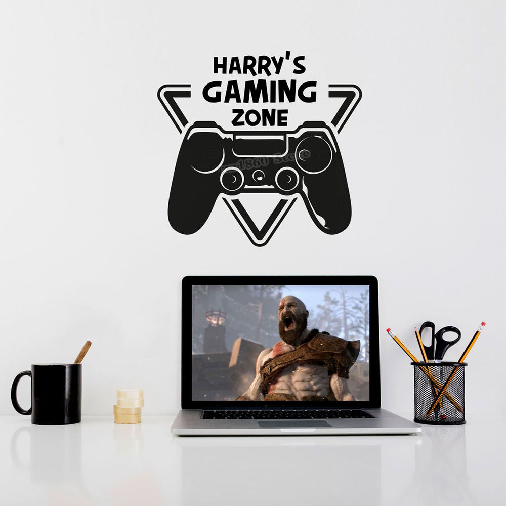 Custom Naam Gaming Zone Muurta - Board Game Video Games recensie en prijs
