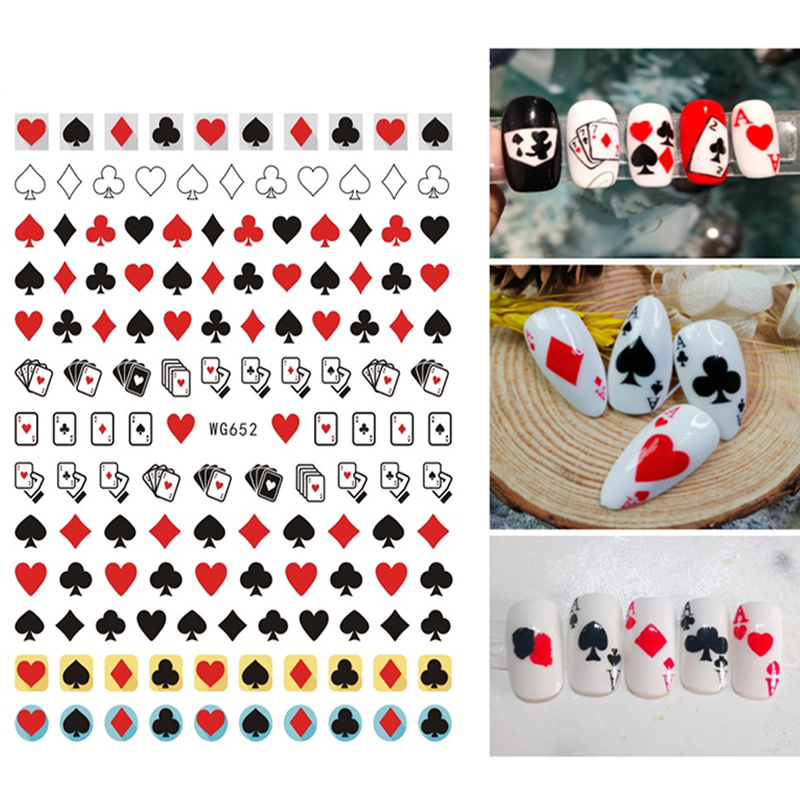 3D Poker Design Nail Art Stick - Board Game Design recensie en prijs
