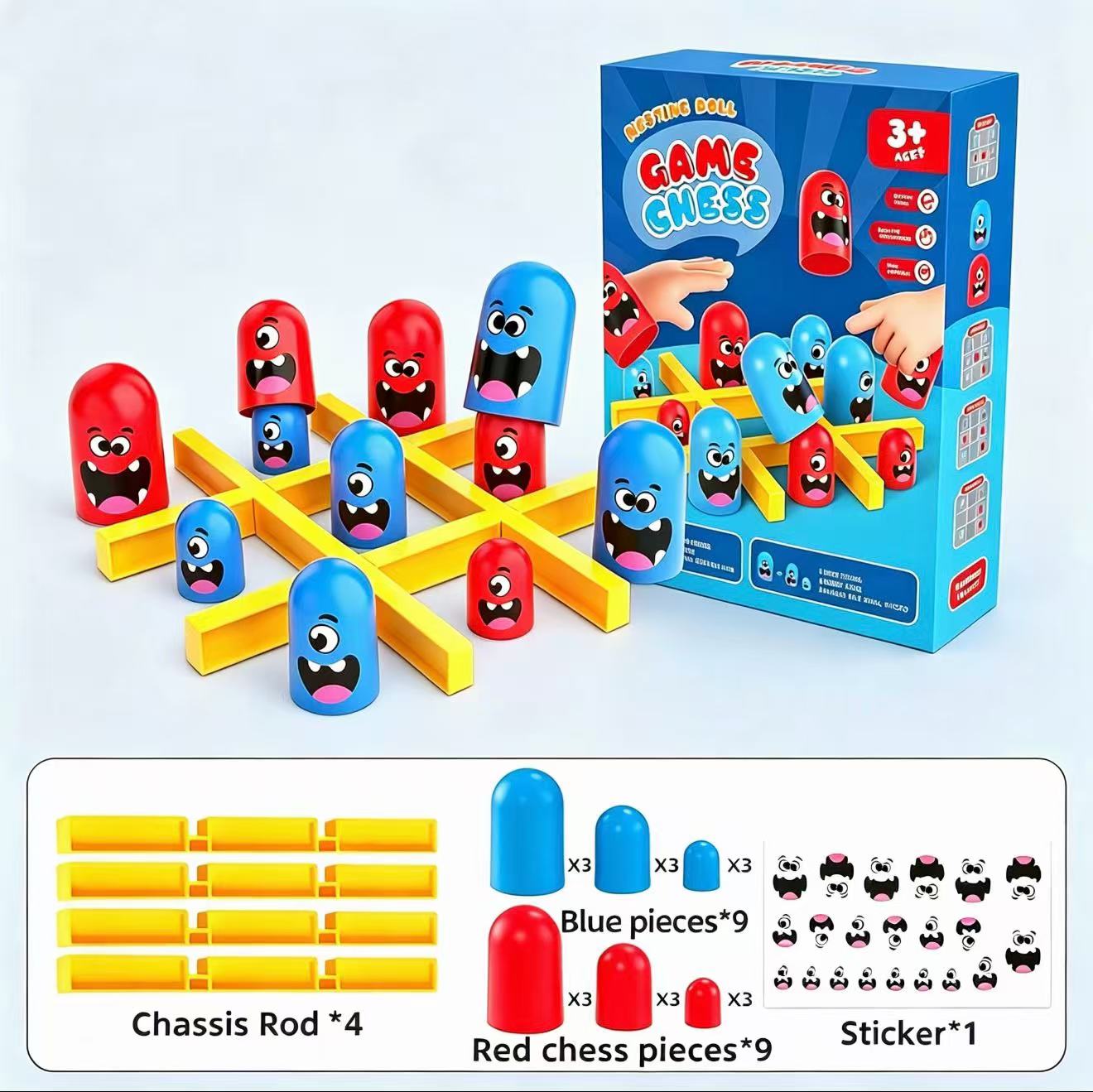 Tic-Tac-Toe Eet-en-Schiet Stap - Board Game Arena recensie en prijs
