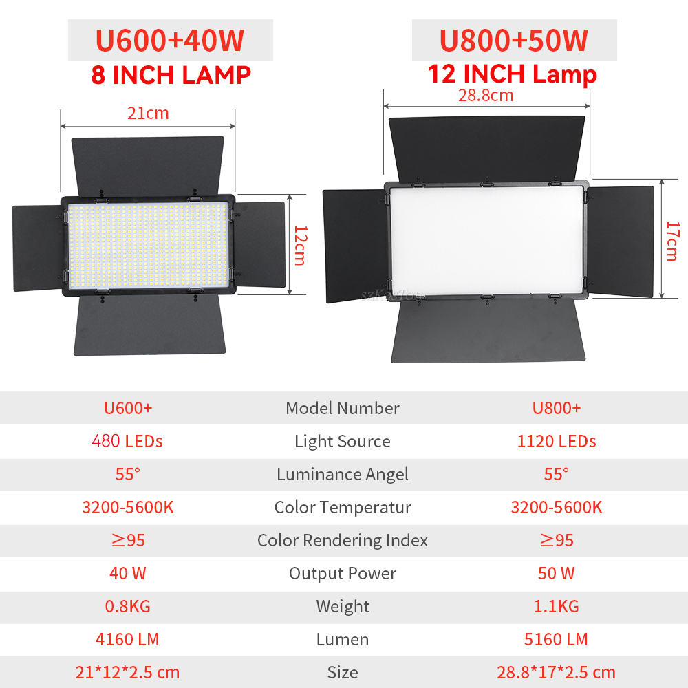U800 U600 Led Foto Studio Vide - Board Game Video Games recensie en prijs