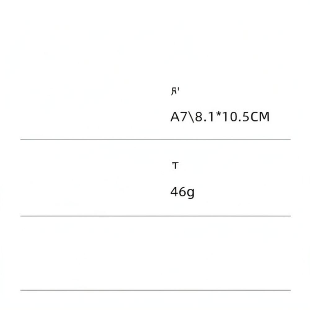Zhouxu notitieblok met patroon - Score Pad Notepad recensie en prijs